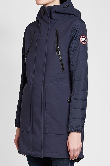 Sabine Coat with Down Sleeves - Canada Goose | WOMEN | US STYLEBOP.COM