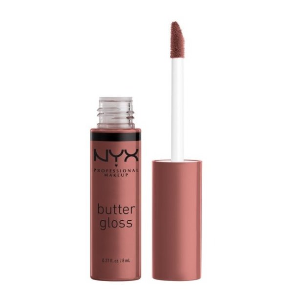 Butter Gloss, Non-Sticky Lip Gloss, Spiked Toffee, 0.27 Oz