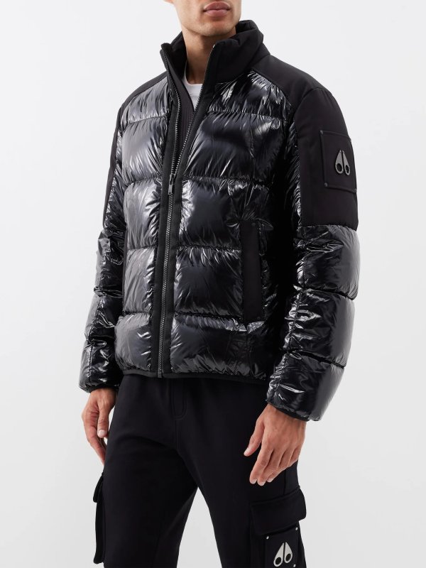 Dugald quilted down jacket