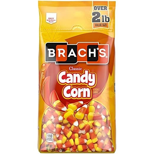 Brach's 经典万圣节糖果玉米糖果 44oz 2件装