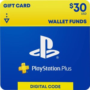 PlayStation $30、$70电子礼卡特卖