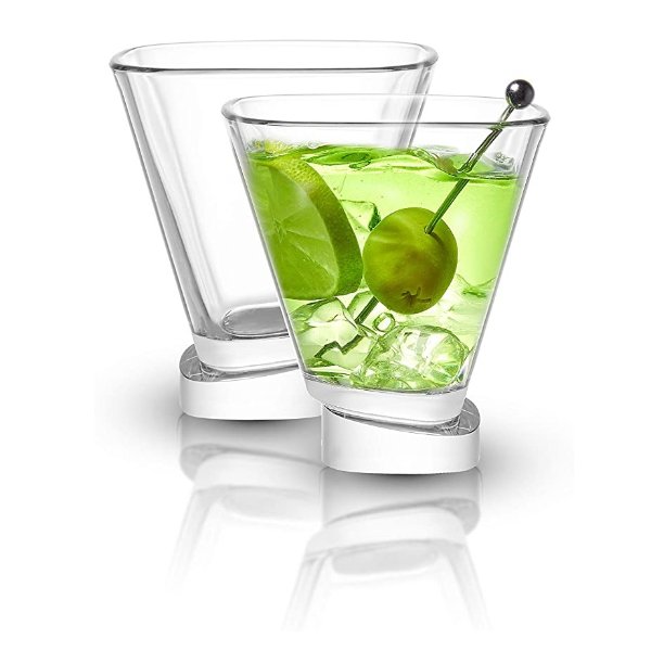 Aqua Vitae Martini Glass Set of 2