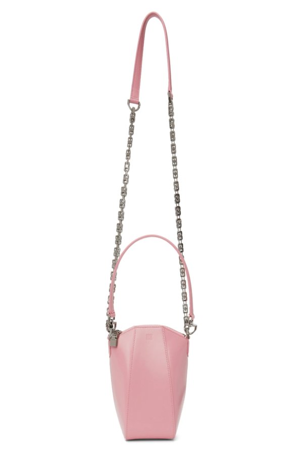 Pink Vertical Mini Antigona Bag