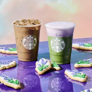 Coming TodayStarbucks Welcome, lavender