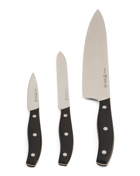 3pc Definition Starter Stainless Steel Knife Set