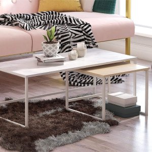 CosmoLiving Scarlett Nesting Coffee and End Tables