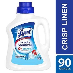 Lysol Laundry Sanitizer Additive, Crisp Linen, 90oz