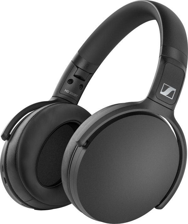 Sennheiser HD 350BT (Black) Over-ear wireless Bluetooth® headphones at Crutchfield