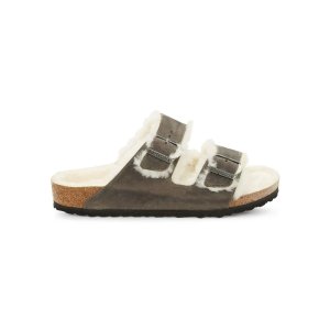 BirkenstockArizona Leather & Shearling Sandals