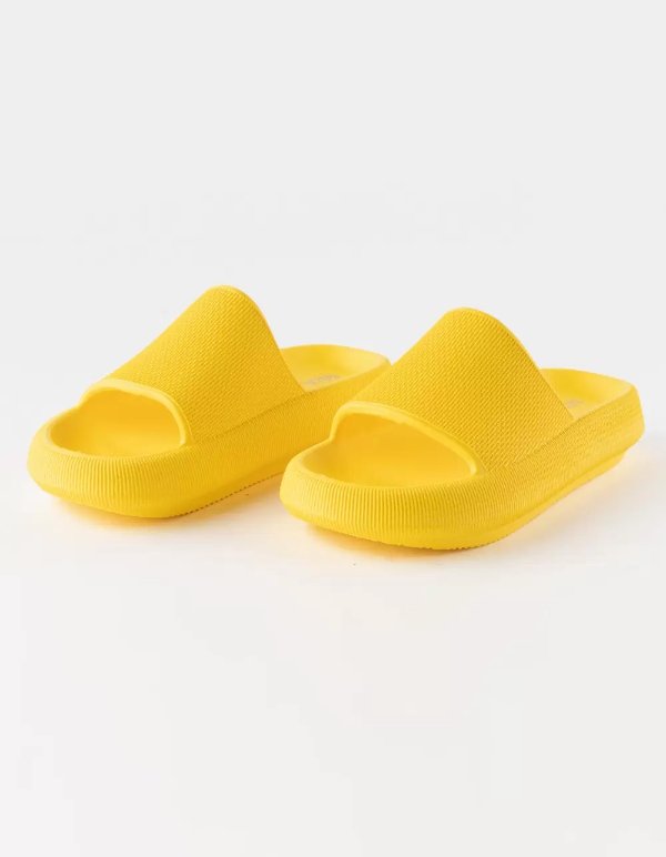 MIA Lexa Womens Slide Sandals - YELLOW | Tillys