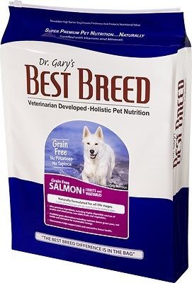 Dr. Gary's Best Breed Holistic Grain-Free Salmon with Fruits & Vegetables Dry Dog Food