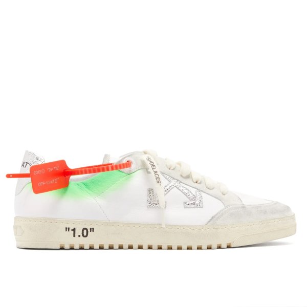 2.0 logo-applique low-top leather trainers | Off-White | MATCHESFASHION US