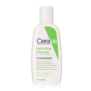 CeraVe Facial Cleanser, Hydrating Cleanser, 3 Ounce