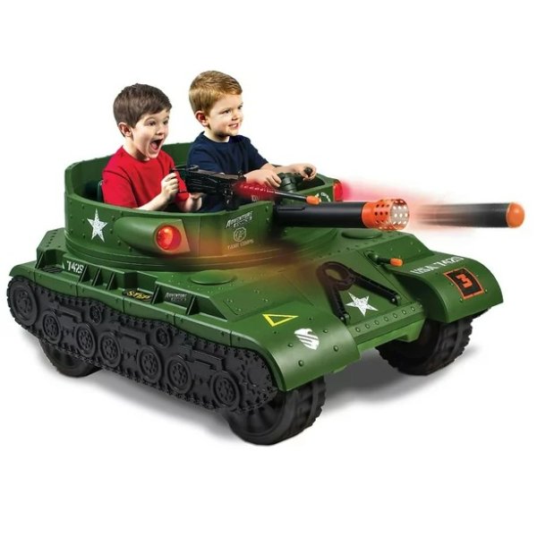 24V儿童电动坦克车