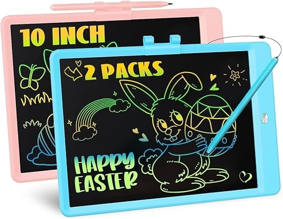 Kinayue 2 Pack LCD Writing Tablet for Kids 10 inch