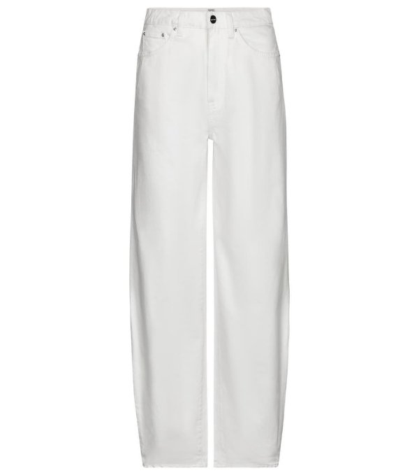 Exclusive to Mytheresa – High-rise barrel-leg jeans
