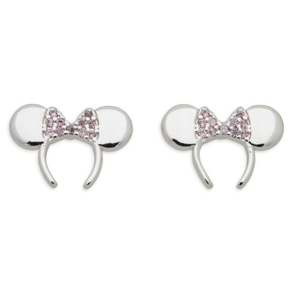 Minnie Mouse Ear Headband Earrings