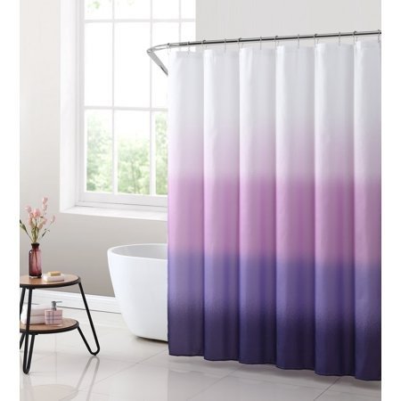 Purple Ombre Fabric Shower Curtain, 1 Each