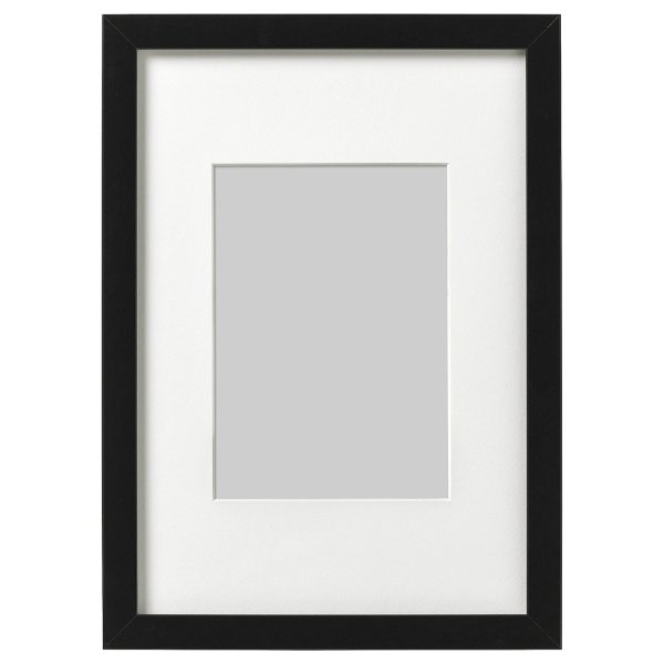 RIBBA Frame, black, 8x10" - IKEA