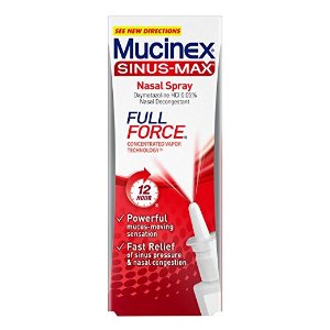 Mucinex Sinus-Max 通鼻喷雾剂 0.75oz
