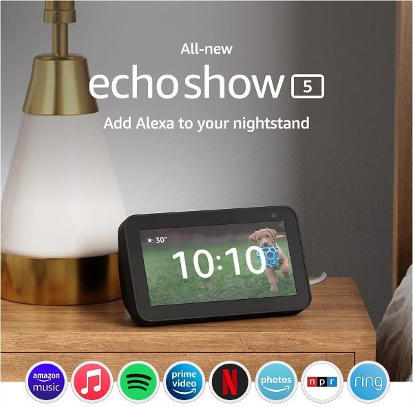 Echo Show 5 2代 触屏智能助手