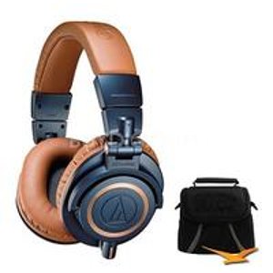 Audio-Technica ATH-M50xBl Professional Headphones Limited Edition Deluxe Bundle + Free Shipping @ Buydig.com, Dealmoon Singles Day Exclusive