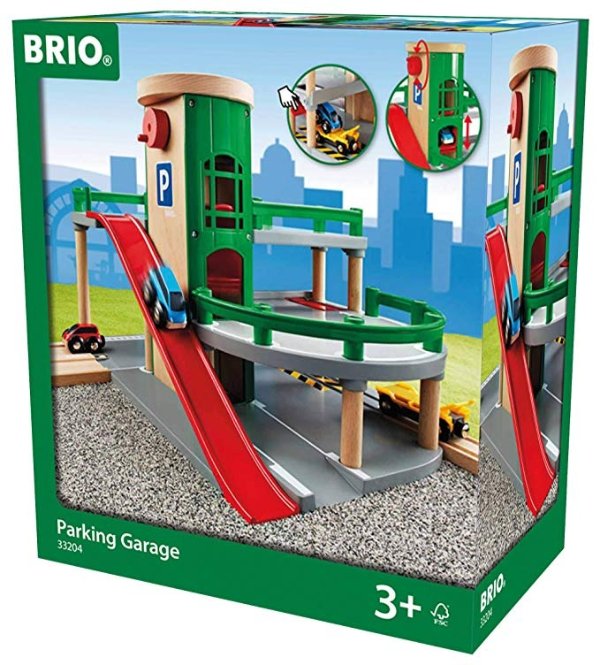 World - 33204 Parking Garage | Railway Accessory with Toy Cars for Kids Age 3 and Up