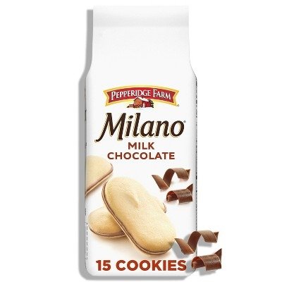 Pepperidge Farm Milano 牛奶巧克力夹心饼干 6oz