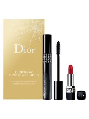 Dior - Diorshow Pump 'N' Volume HD 2-Piece Lipstick & Mascara Set