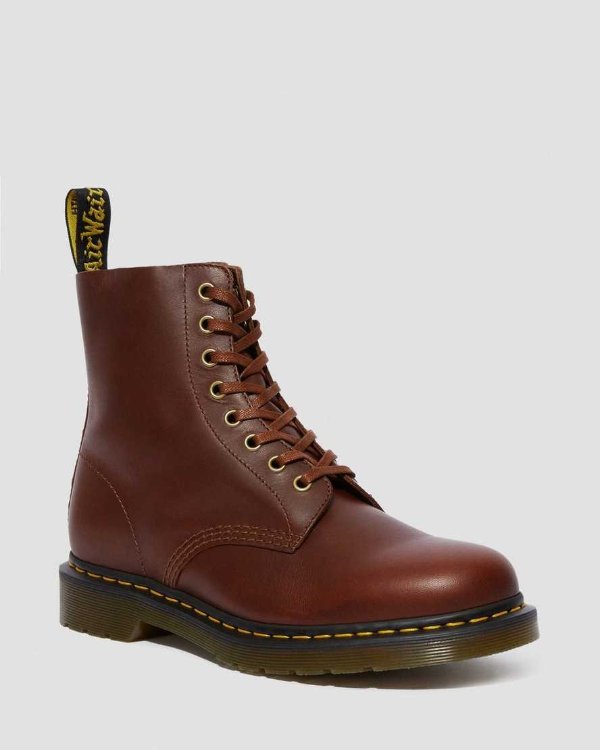 DR MARTENS 1460 PASCAL CLASSICO LEATHER LACE UP BOOTS
