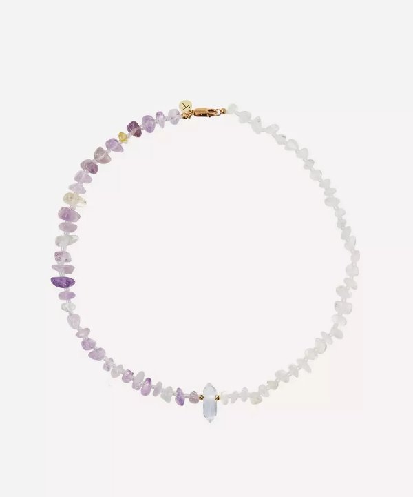紫水晶串珠项链