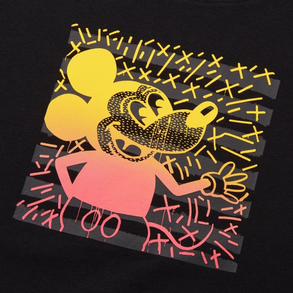 WOMEN MICKEY MOUSE X KEITH HARING UT (SHORT-SLEEVE GRAPHIC T-SHIRT)