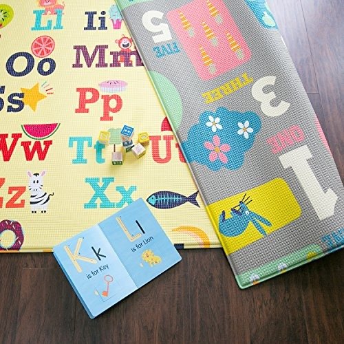 Play Mat Foam Alphabet Floor Gym - Letters & Numbers (Large)
