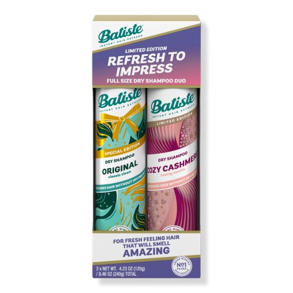 Refresh to Impress Dry Shampoo Duo - Batiste | Ulta Beauty