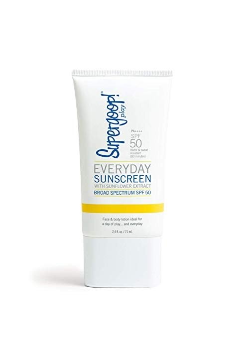 Supergoop! Everyday SPF 50 Sunscreen For Face and Body, with Sunflower Extract