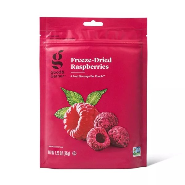 Freeze Dried Raspberries - 1.25oz