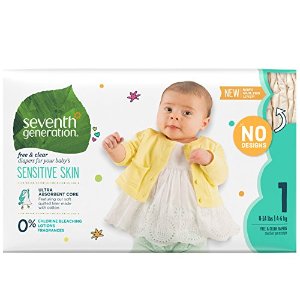 Seventh Generation Baby Diapers @ Amazon.com