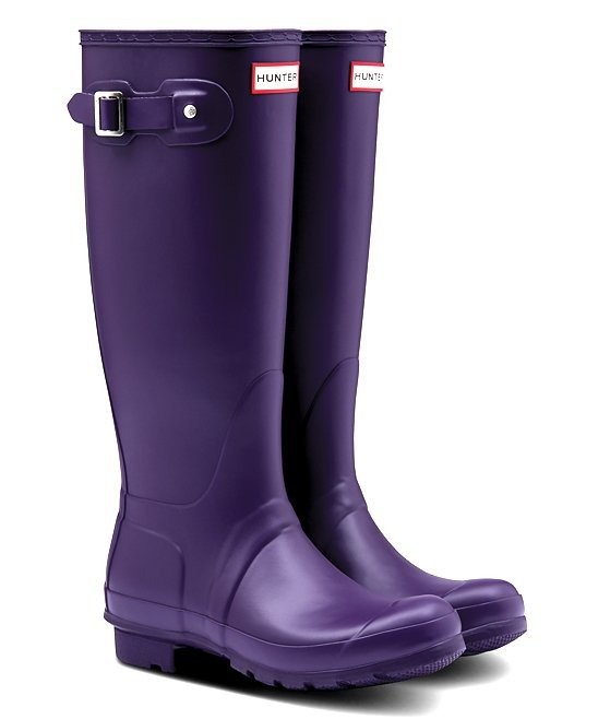 Cavendish Blue Purple Tall Rain Boot - Women