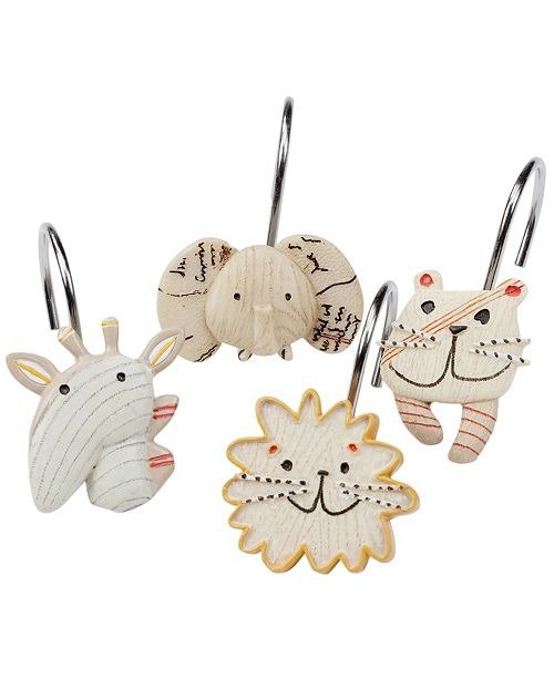 Accessories, Animal Crackers Shower Curtain Hooks