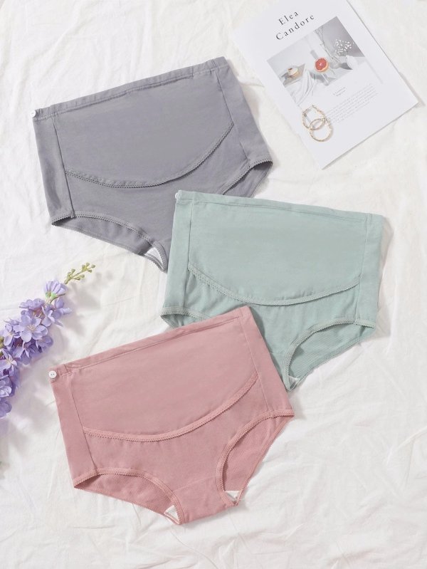 3pack Maternity High Waisted Panty Set
