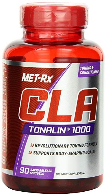 CLA Tonalin 1000 Supplement, Supports Weight Loss and Toning, 90 Softgels