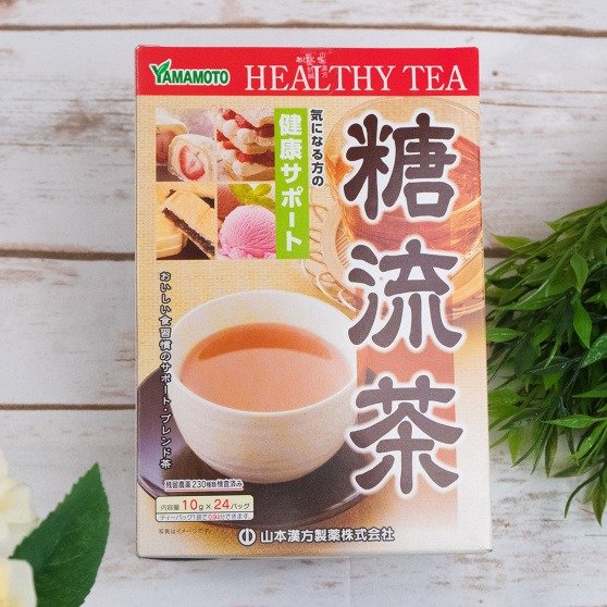 日本山本汉方制药 糖流茶 24包入 240g 只要美味不要糖