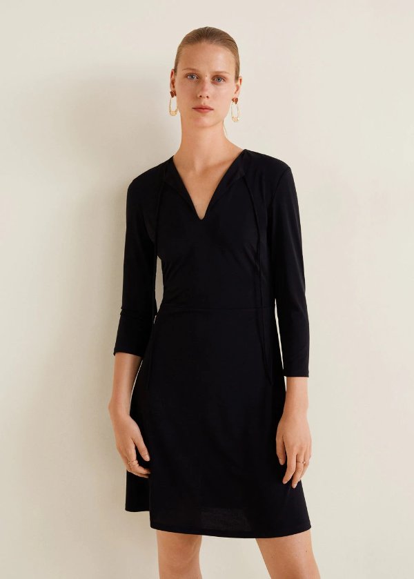 Cord textured dress - Women | OUTLET USA