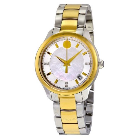 MovadoBellina Mother of Pearl Dial Ladies Watch 0606979