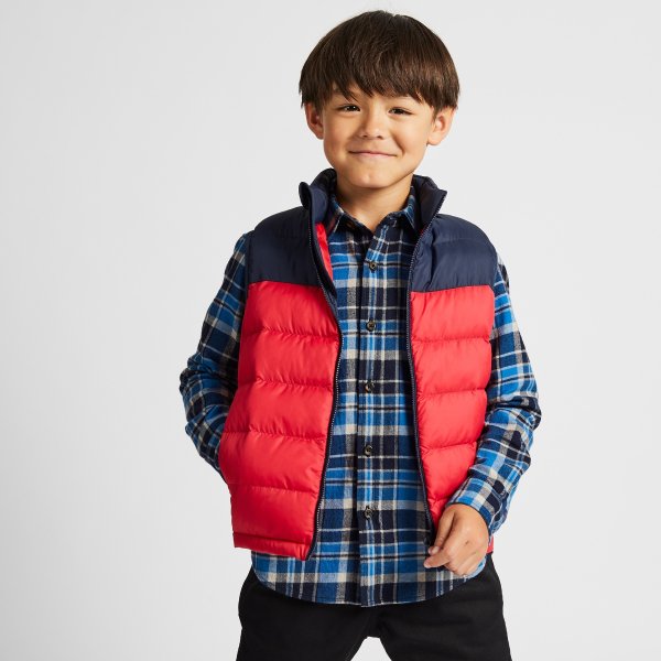 KIDS FLANNEL CHECKED LONG-SLEEVE SHIRT