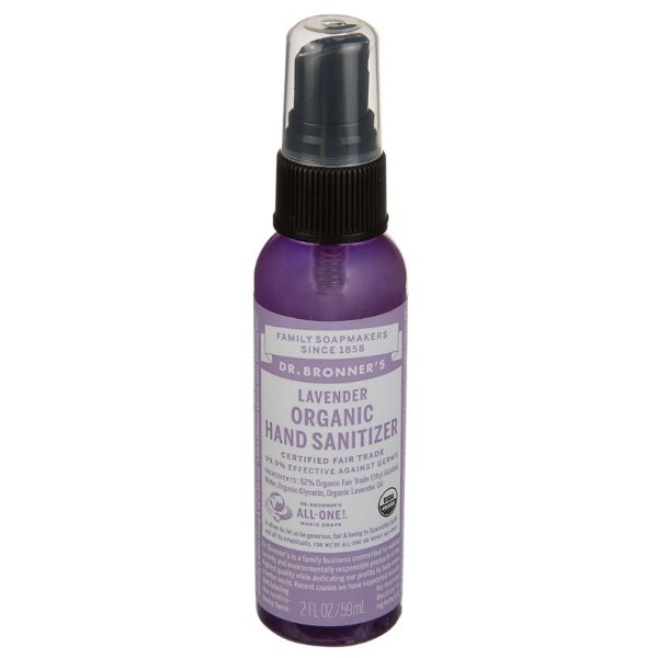 Hand Sanitizing Spray - LAVENDER (2 Fluid Ounces Liquid) by Dr. Bronners at the Vitamin Shoppe