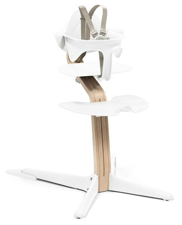 Nomi High Chair - Natural / White