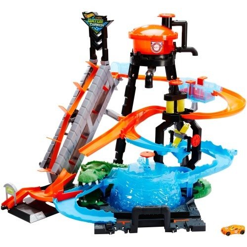 Ultimate Gator Car Wash Play Set with Color Shifters Car