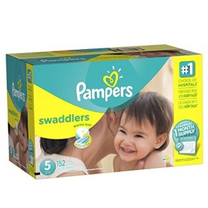 Pampers Swaddlers Diapers Size 5, 152 Count
