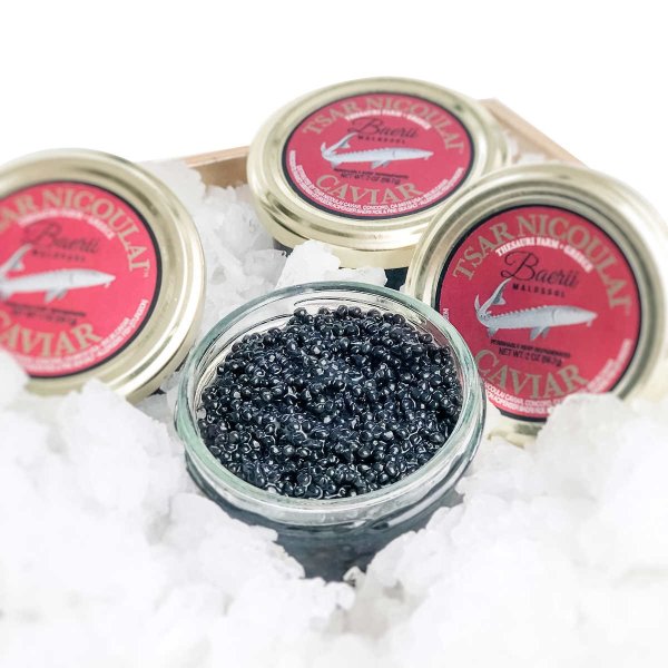 Nicoulai Baerii Caviar 2 oz, 3-pack